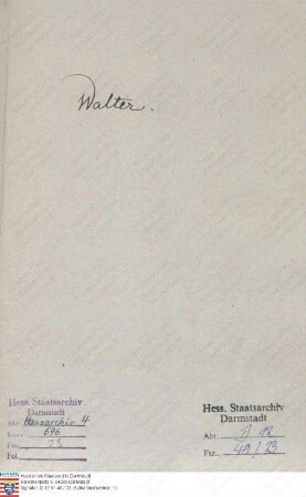 Walter, [Friedrich August], Dr., Medizinal-Rat in Berlin