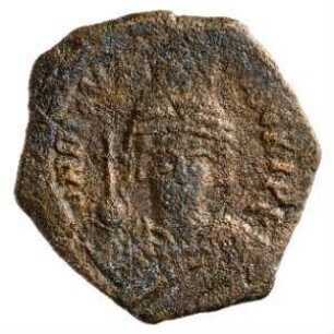 Münze, Halbfollis, 591 / 592