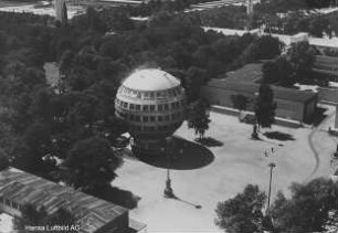 Kugelhaus auf dem Ausstellungsgelände an der Stübelallee in Dresden