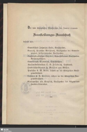 Ausstellungs-Ausschuß