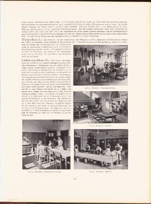 Rudolf Virchow-Krankenhaus, Berlin: Innenansichten Kochküche (aus: Neubauten der Stadt Berlin, Bd. VI, 1907)