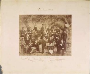 Studenten der Bergakademie Berlin im Winter-Semester 1877/78
