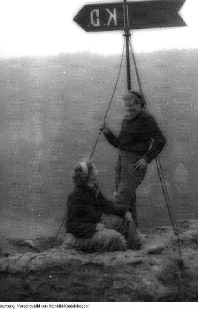 Bielatal, Klettern im Bielatal, 1946/47