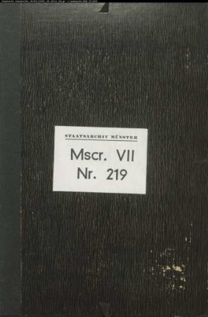 Briefe, Briefabschriften und Gedenkschriften in meist westfälischen Angelegenheiten an den schwedischen Feldmarschall Leonhardt (Linnardt) Torstenson