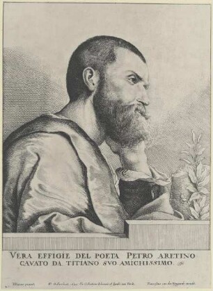 Bildnis des Petro Aretino