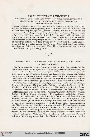 Zwei silberne Leuchter