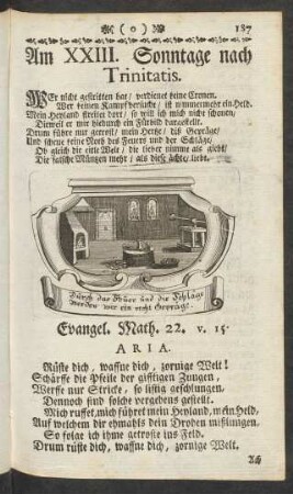 Am XXIII. Sonntage nach Trinitatis