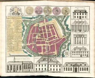 Goettingae Ichnographia intra muros : cum nonnullis aedificiis publicis in usum Academiae exstructis, et iconice delineatis
