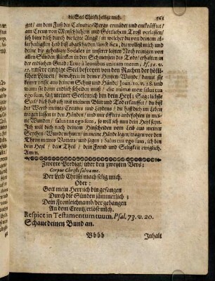 561-572, Zweyte Predigt
