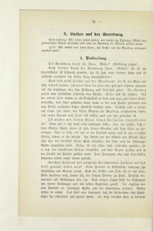 5. Luther auf der Wartburg