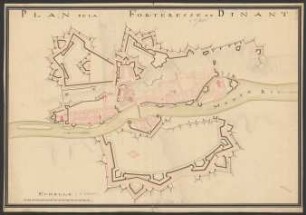 Plan de la Forteresse de Dinant