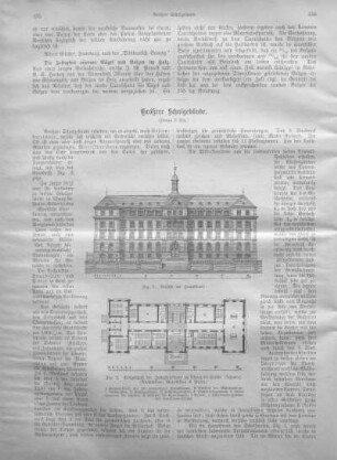 Größere Schulgebäude.