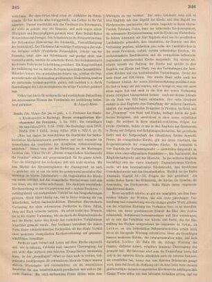 345-347 [Rezension] Bredt, Johannes Victor, Die Grundlagen bis zum Jahre 1918