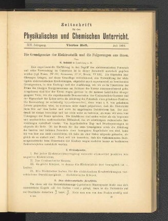 1. Grundgesetze.
