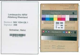 Entnazifizierung Heinz Schreiner , geb. 03.03.1893 (Betriebsleiter)