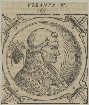 Bildnis von Papst Urbanus IV.