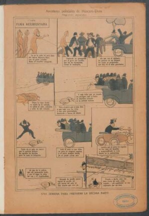 Aventuras policiales de Máscara-Dura - Segundo episodio - [Cómic, continuación]