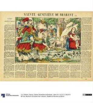 Sainte Geneviève de Brabant.