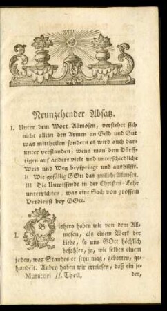 Neunzehender Absatz