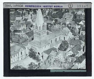 Soest, St.-Patrokli-Dom : Luftbild von SW