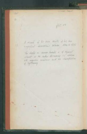 Meteorological essays / by Francois Arago. With an introduction by Alexander von Humboldt. Transl. under the superintendence of Sabine.