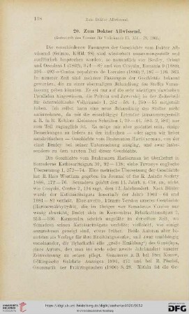 20. Zum Doktor Allwissend