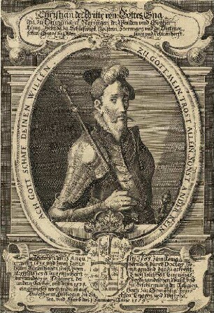 Bildnis von Christian III (1503-1559), König von Dänemark