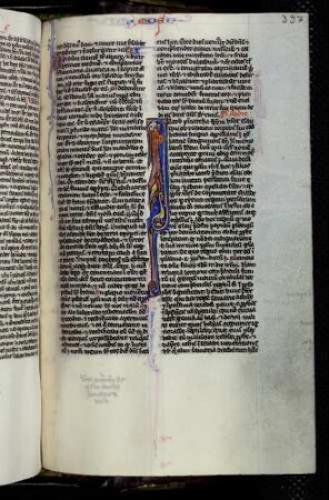 Figureninitiale: I(acob), Drache, Vogel