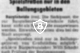 Spielstraßen nur in [Name maskiert]