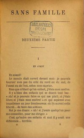 Sans famille : Ouvrage couronné par l'Académie française, II