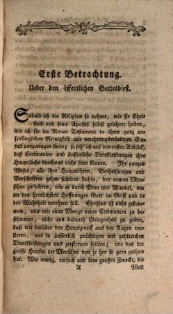 Christliche Unterhaltungen zur Beförderung der menschlichen Glückseligkeit im bürgerlichen Leben