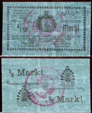 Kempen, Notgeld 1/2 Marki