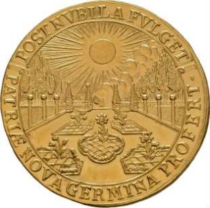 Medaille, 2 Dukaten, 1701