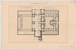 Thiersch, Friedrich von; Leipzig (Sachsen); Reichsgericht - Grundriss Souterrain, Grundriss DG