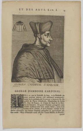 Bildnis des Georges d'Amboise