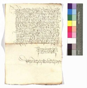 Ulrich von Montfort an Graf Kraft von Hohenlohe.