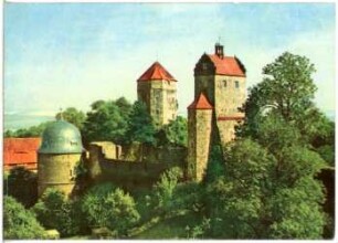 Stolpen. Schösser- , Johannis-, und Seigerturm