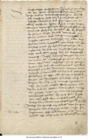 Schriften zum Aufruhr gegen den Maler Lucas Cranach und etliche andere Bürger und Gerichtsknechte