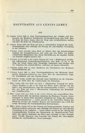 Hauptdaten Aus Lenins Leben