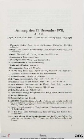 [Gemälde alter und neuer Meister, Komplette Zimmer, Perserteppiche, Silber, Schmuck, Kunstgewerbe] (Nr. 1-600)