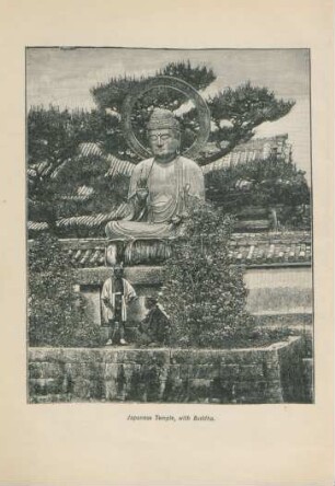 Japanese Temple, with Buddha
