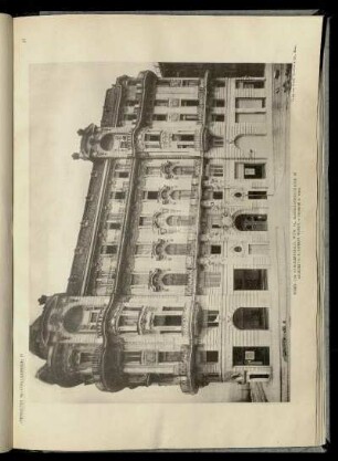 Wohn- und Geschäftshaus, Wien, VI., Magdalenenstrasse 36. Architekt: K. K. Baurath Franz R. v. Neumann.