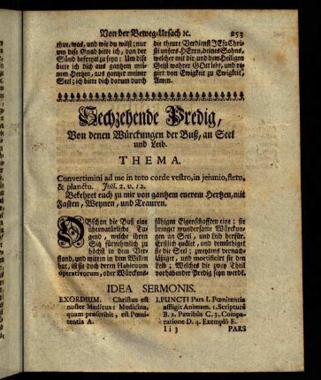 253-267, Sechzehende Predig.