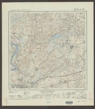 785 Bad Tölz nord ; Topographische Karte von Bayern 1:25.000 [Positionsblätter]