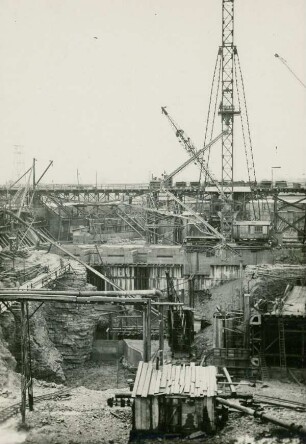 Kraftwerk Ryburg - Schwörstadt, Schweiz, 1927-1928