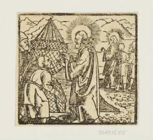 Fischvermehrung, aus: "Szenen aus der Bibel"