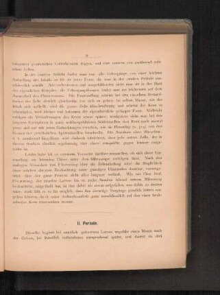 II. Periode.