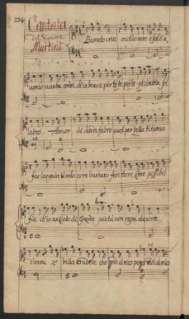 Biondo crin occhio nero; S, b.fig; A-Dur