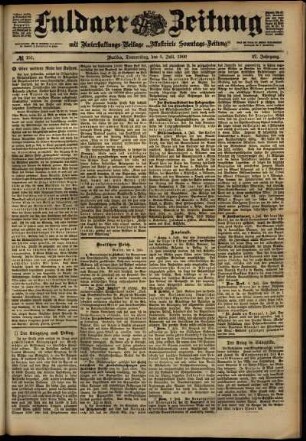 Ausgabe vom Donnerstag, den 05. Juli 1900.