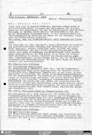 Bürgerbewegung Demokratie Jetzt